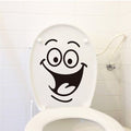 Funny Smile Bathroom Wall Stickers