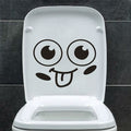 Funny Smile Bathroom Wall Stickers