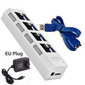 USB HUB 3.0 4/7 Ports