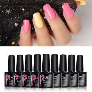 UV nail gel polish COLOR gellak for Manicure Top Base coat glitter gel nail polish semi-permanent nail gel varnish off white